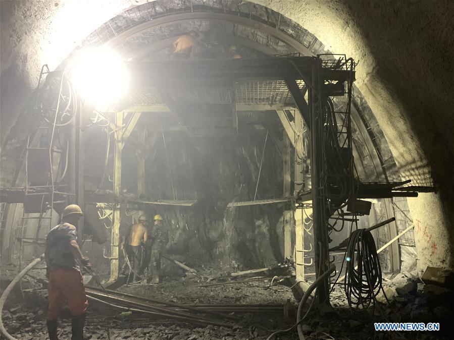 China-Laos railway construction carried out with epidemic prevention measures employed