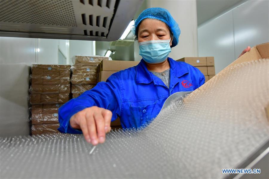 Companies resume production under epidemic prevention measures in China