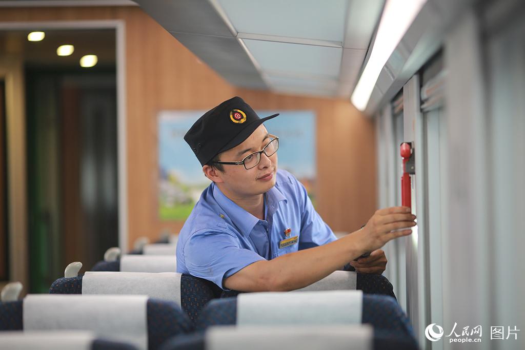 Train maintainers ensure safe operation of passenger trains