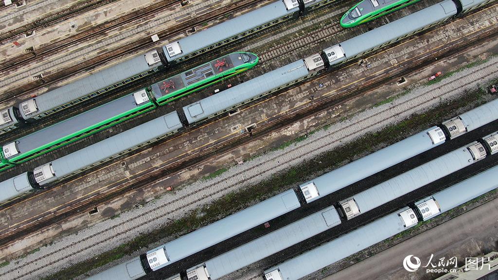 Train maintainers ensure safe operation of passenger trains