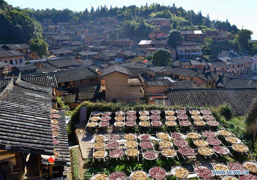 Scenery of Guifeng Village in Sanming City, Fujian