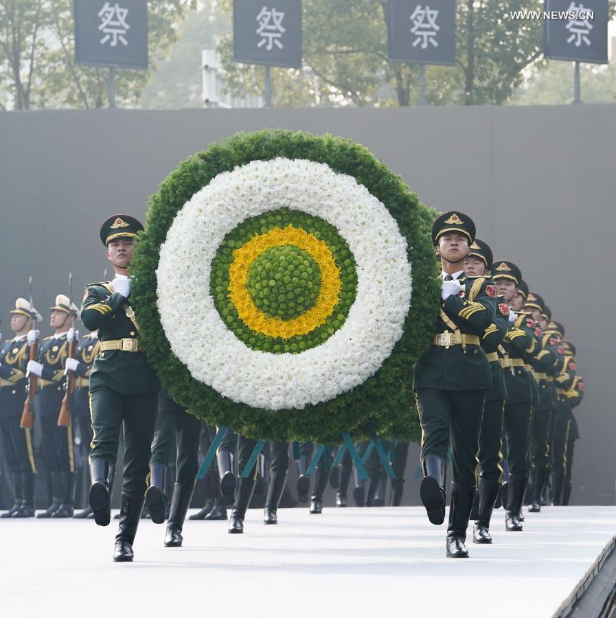 China holds state commemoration for Nanjing Massacre victims