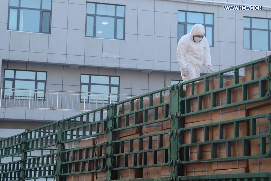Medical supplies production promoted to ensure epidemic control in Suihua, NE China's Heilongjiang