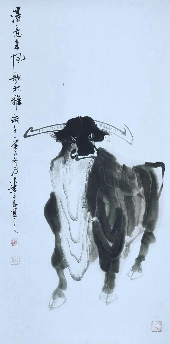 Check out these water-ink paintings to welcome the Year of the Ox