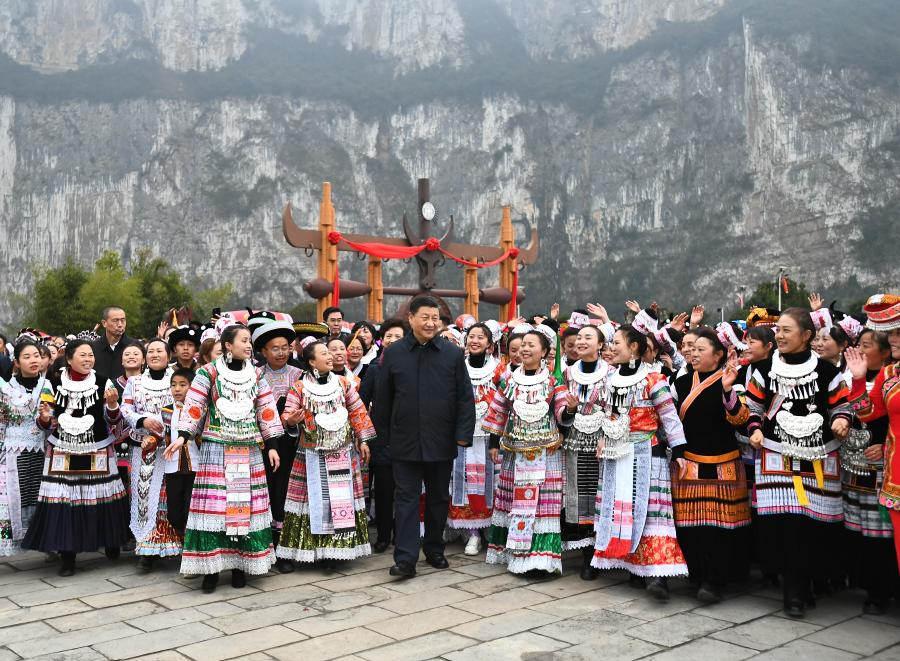 For 9 years, Xi spends time with ordinary people before Chinese New Year