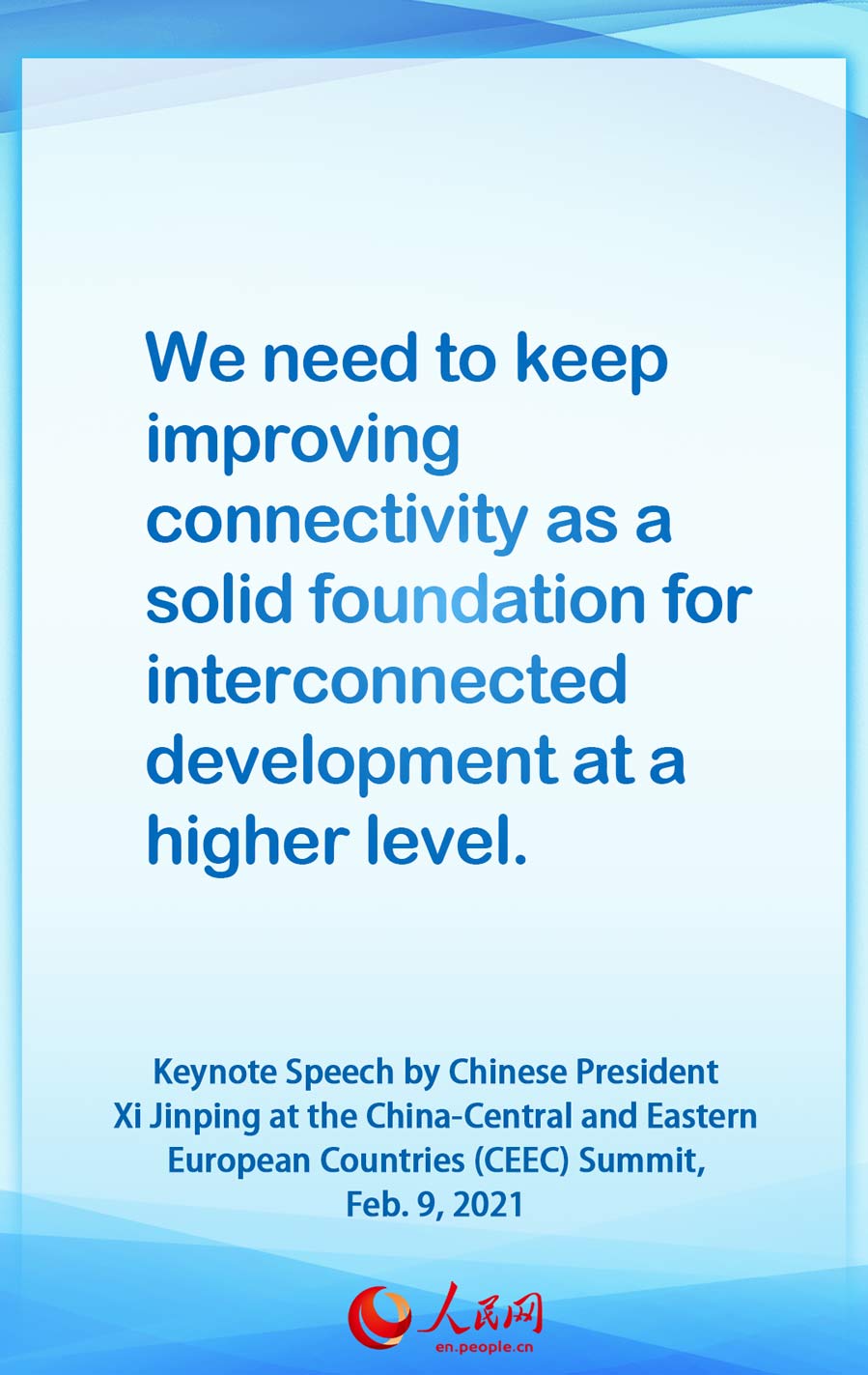 Highlights of the keynote speech by Chinese President Xi Jinping at the China-CEEC Summit
