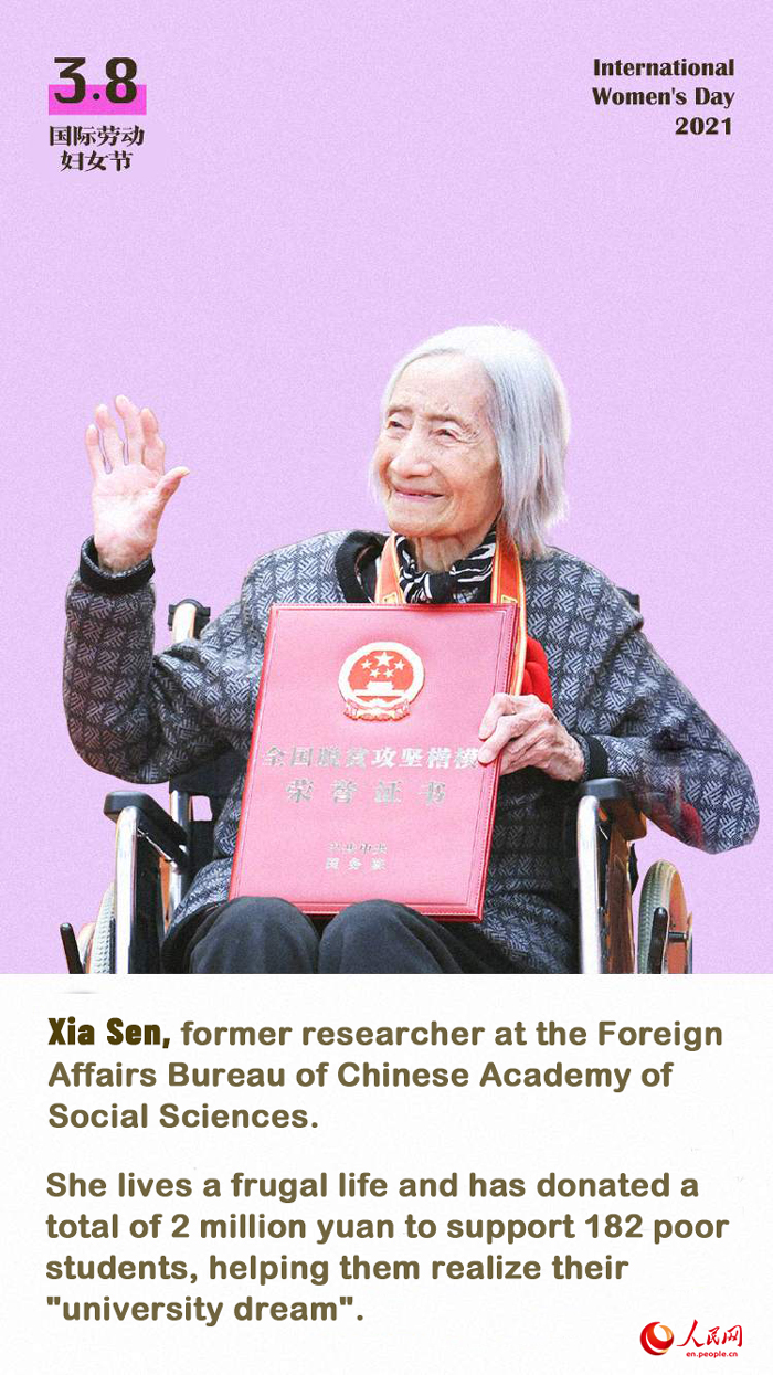 International Women’s Day: Outstanding Chinese women