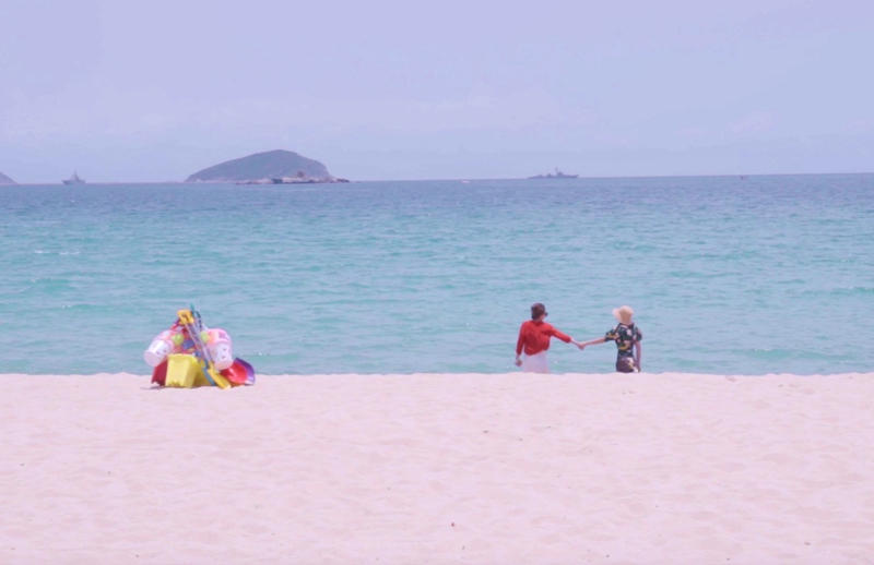 Short travelog- I spent a dreamy day at Sanya's beach resort