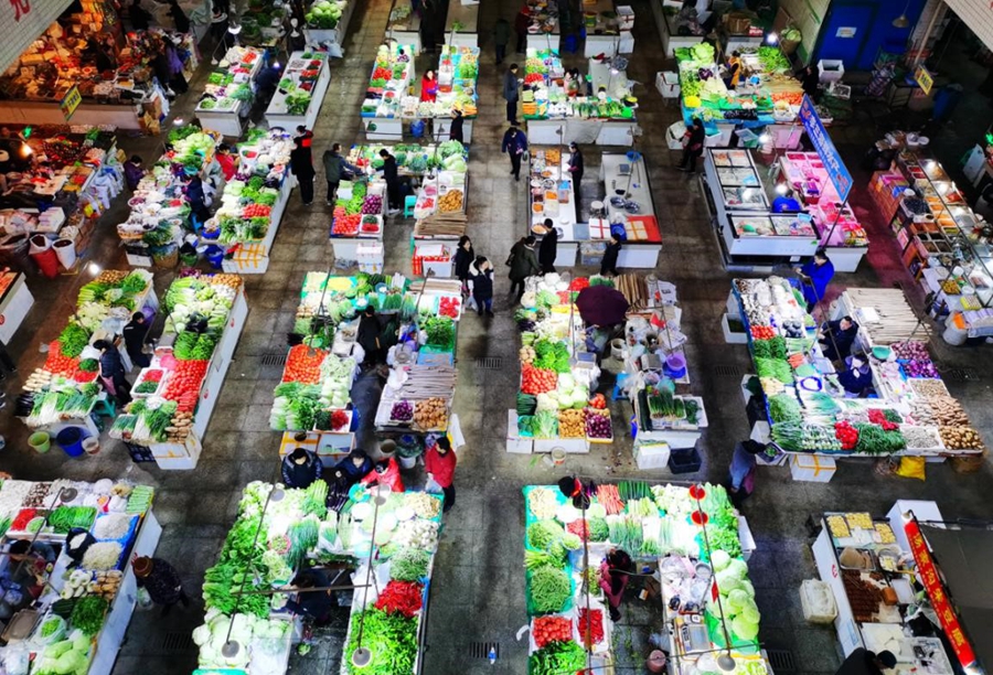 New-type markets send food from the field to the cooking pot directly