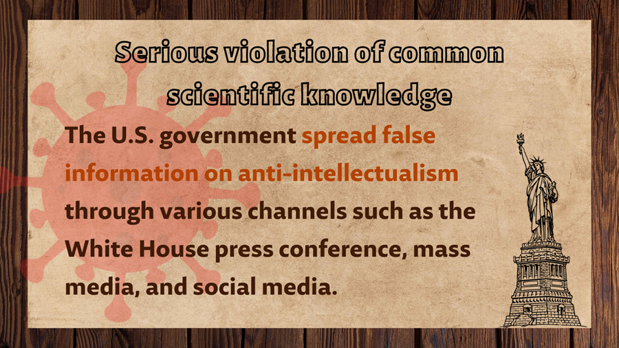 Truth about America's fight against COVID-19: Anti-science and against common sense