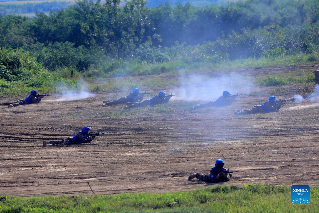 China holds international peacekeeping drill