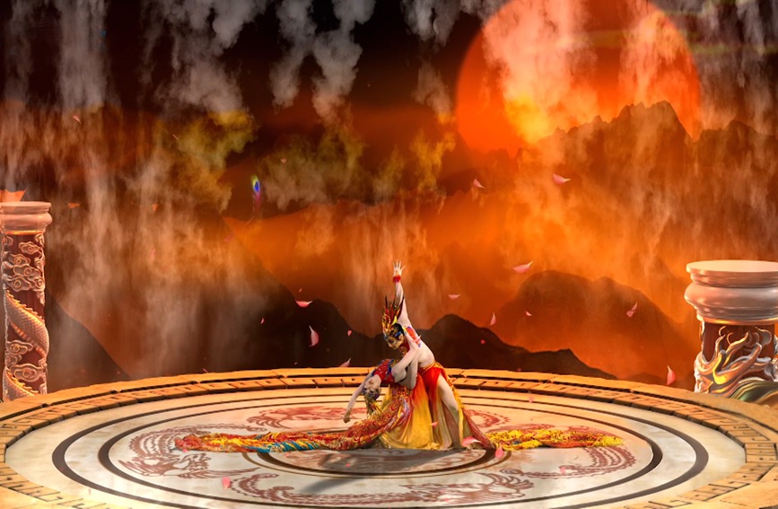 Spectacular dance performance celebrating Double Ninth Festival in Henan wows audience