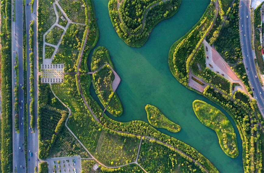 In pics: Beautiful Korla of NW China's Xinjiang in summertime