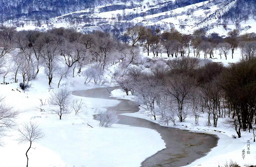 Stunning snow scenery of Mulan Hunting Ground in N China's Hebei