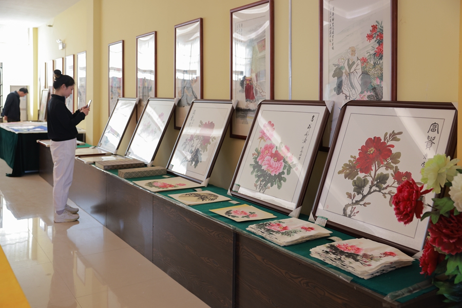 Farmers in central China's Henan Province 'paint' way to rural revitalization