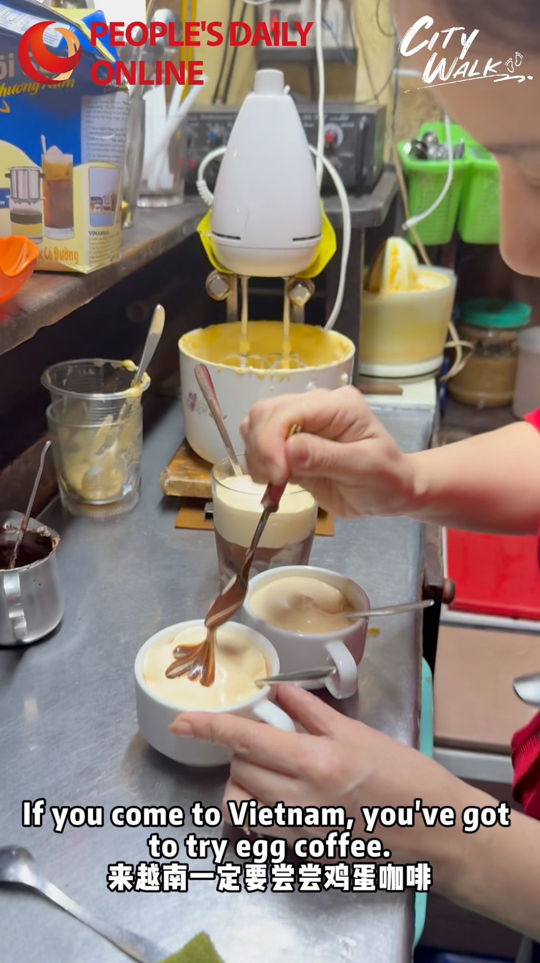 Hanoi Citywalk: Delicious coffee continues the China-Vietnam friendship