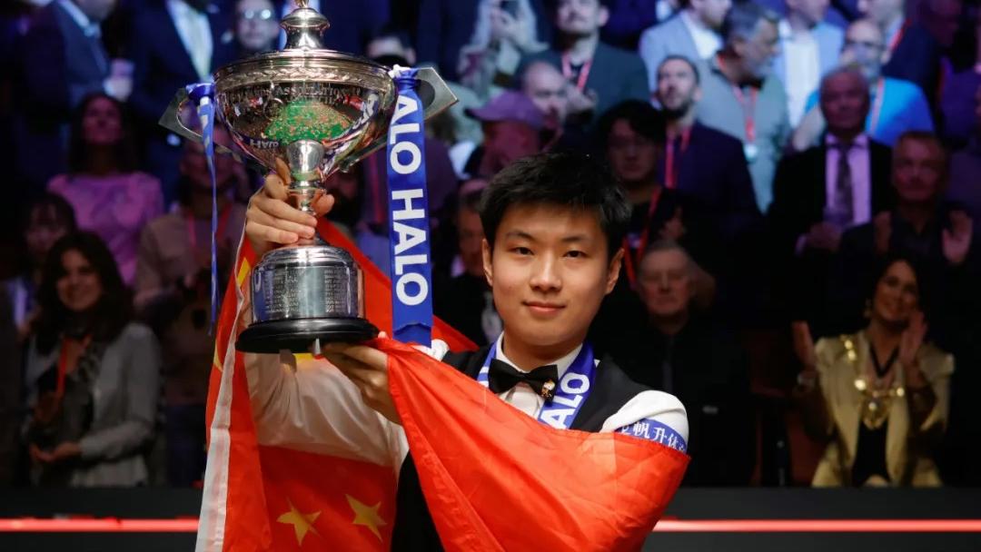 China's Zhao Xintong crowned at Snooker World Championship