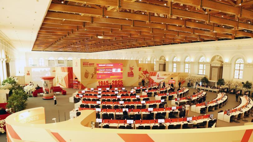 Press Center for Victory Day celebration starts operation