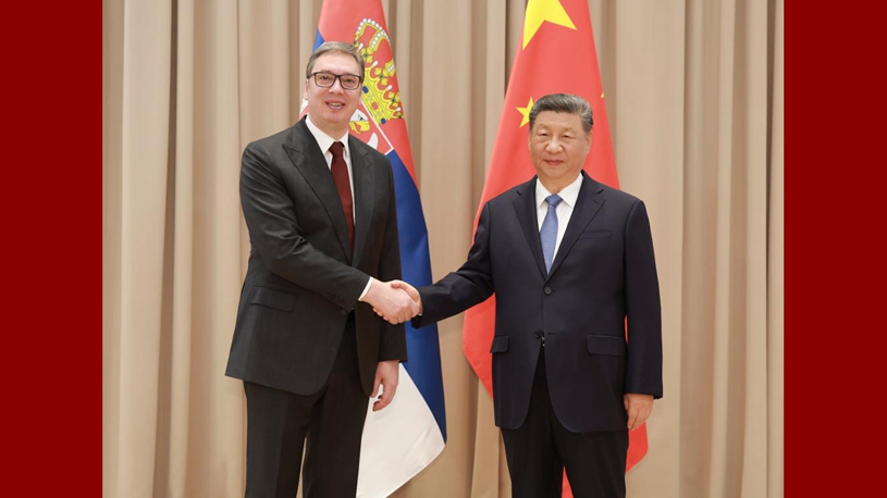 Xi calls for advancing building of China-Serbia community with shared future
