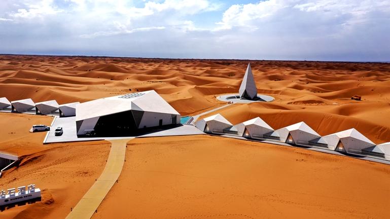 Zhongwei in NW China's Ningxia enhances desert tourism experiences