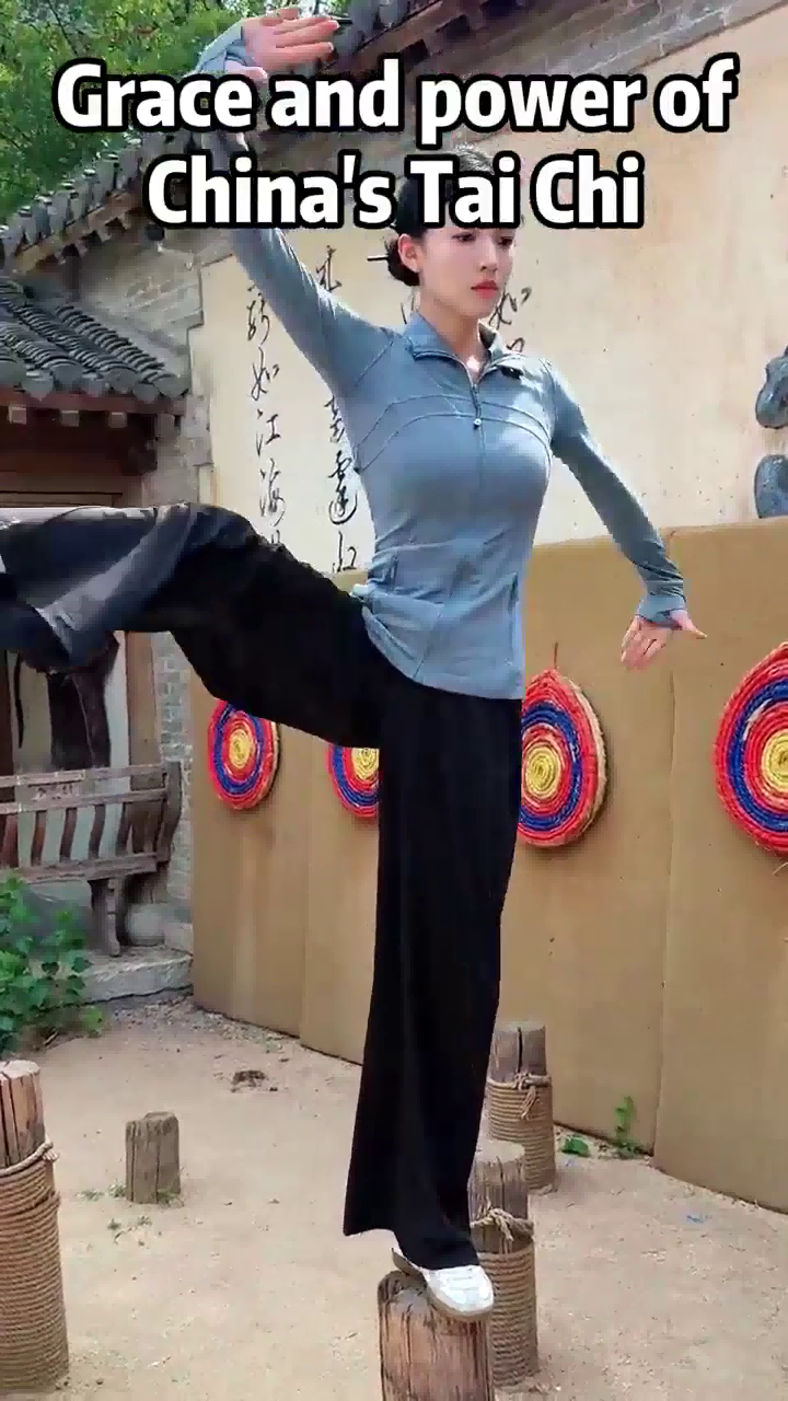 Grace and power of China's Tai Chi