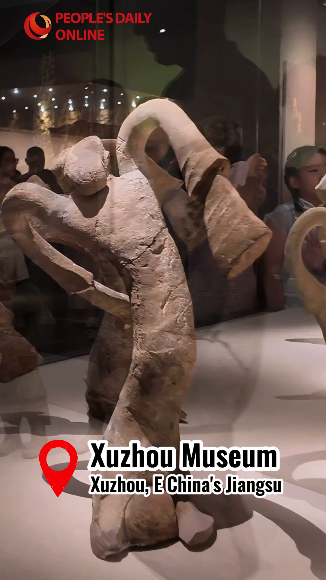 Spanish traveler explores Xuzhou Museum's Han Dynasty treasures