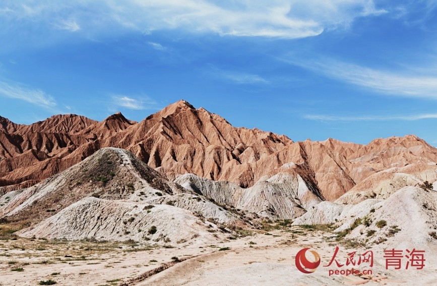 Stunning views of Danxia landform at Guide National Geopark in NW China's Qinghai