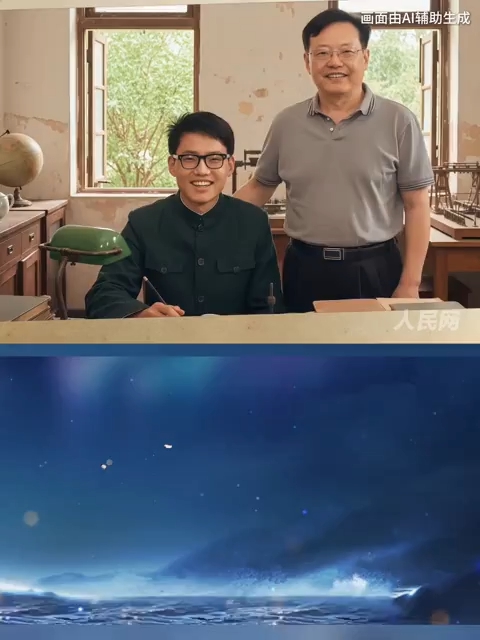 Heartwarming! 5 water conservancy masters hug their younger selves