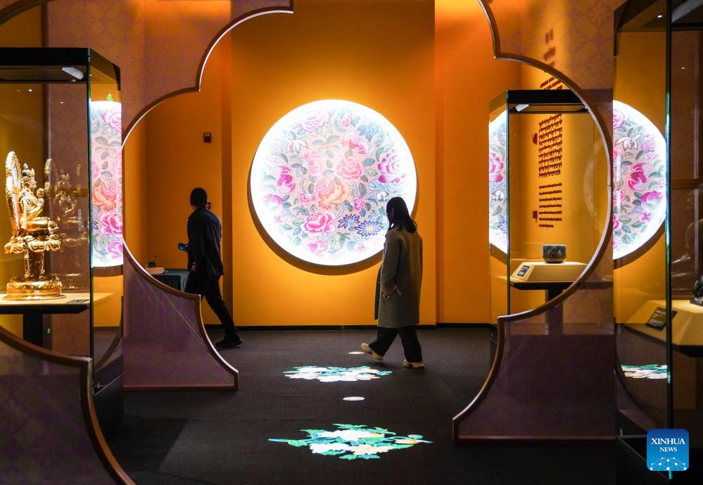 Joint exhibition showcasing cultural relics held in Lhasa, China's Xizang